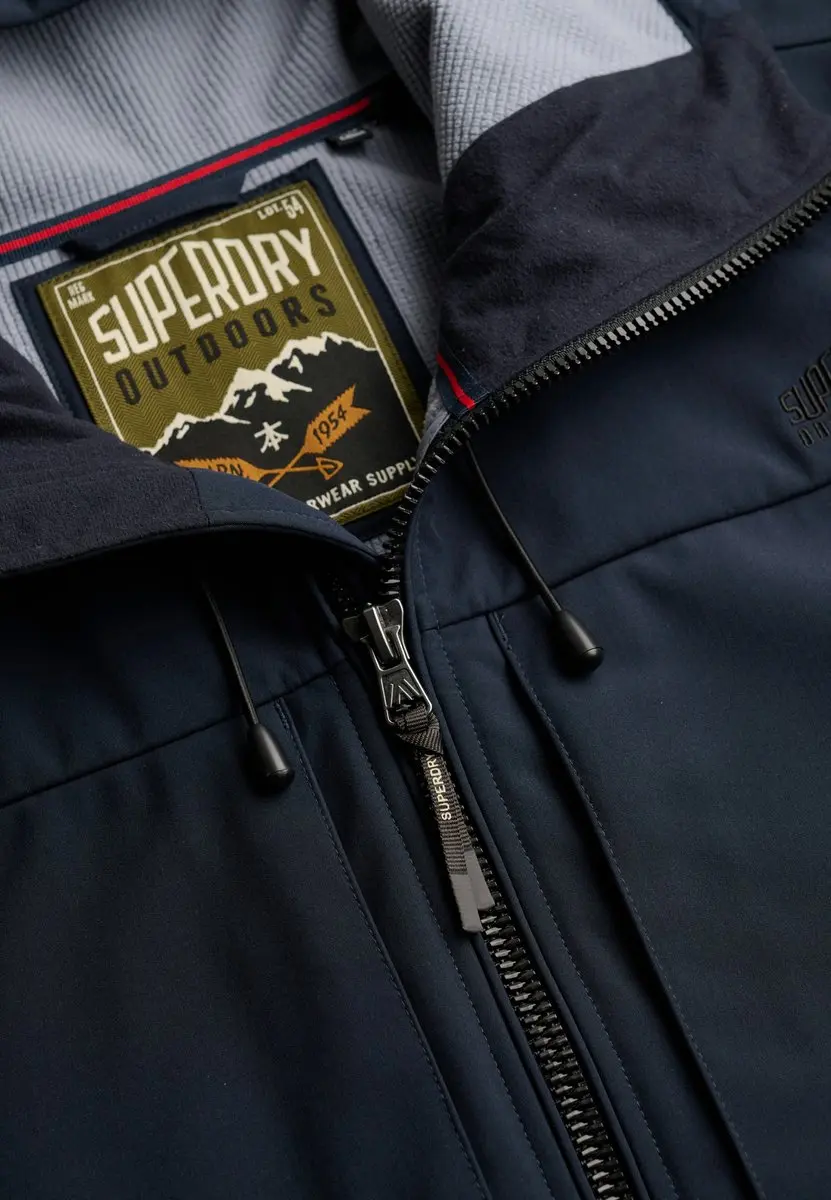 Superdry Trekker Softshell Jas Heren - Marine - XL - afbeelding 4 van 6