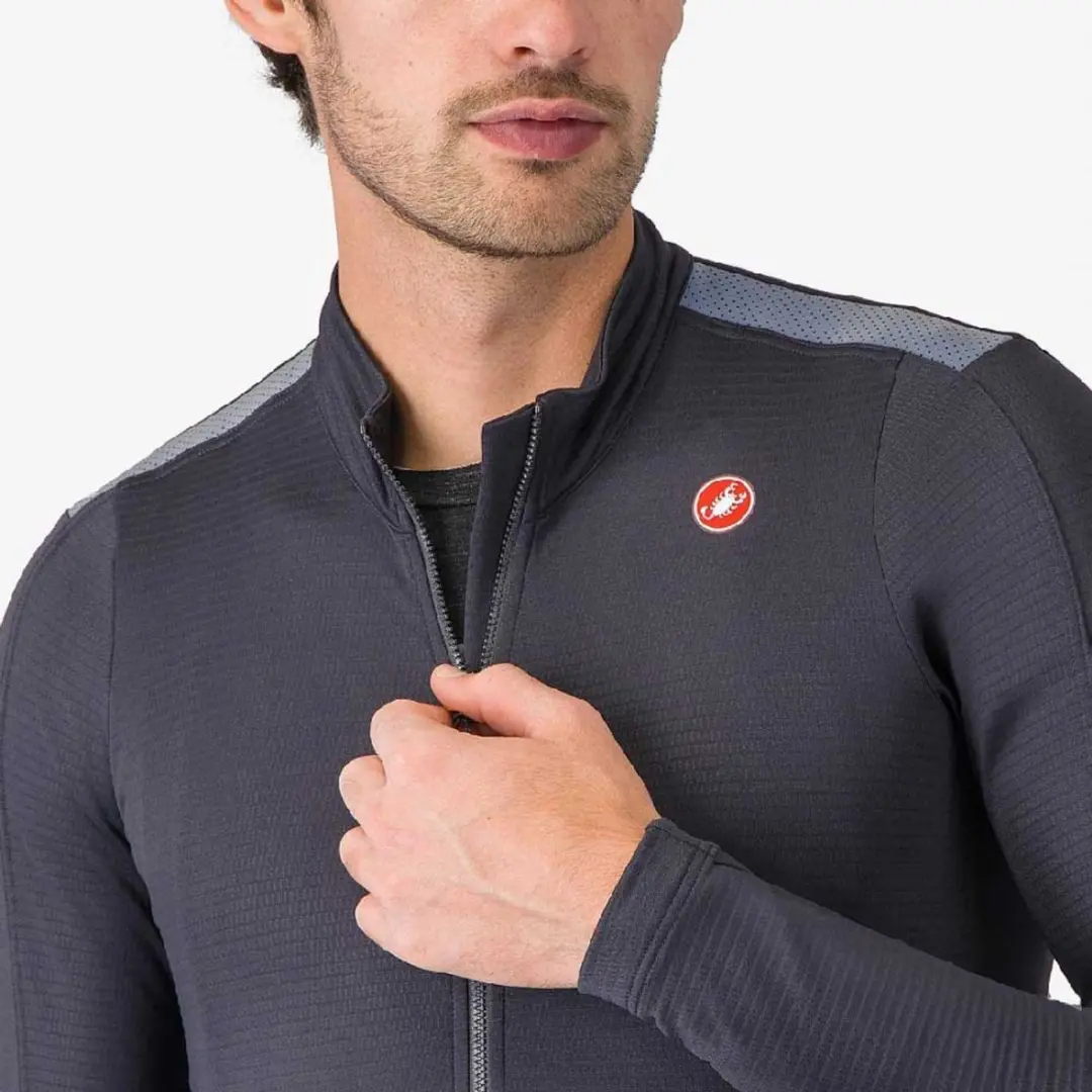 Castelli Puro 4 Wielershirt Lange Mouwen - Grijs XL - afbeelding 5 van 6