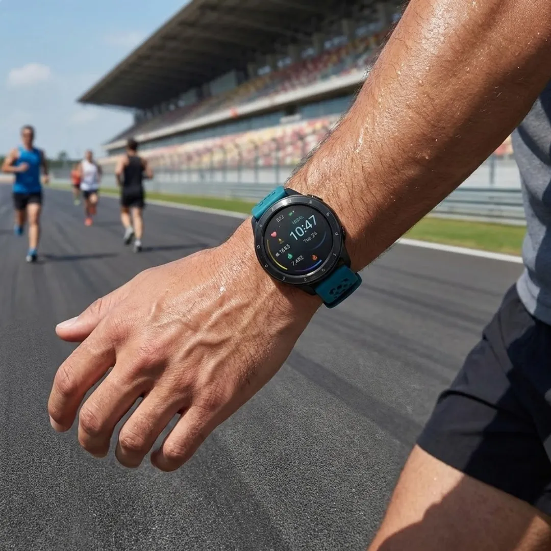 NUVEX Yanqing Horlogebandje 18mm - Silicone - Smartwatch