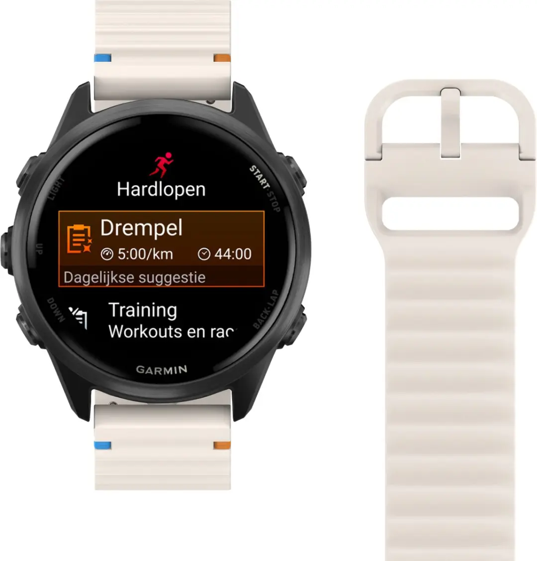 Just in Case Siliconen Bandje Garmin Forerunner 55/165/570