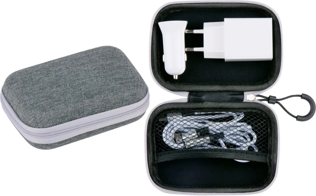 Grundig Reis Oplaadset 3-delig - USB-C/USB-A/Lightning - Wit