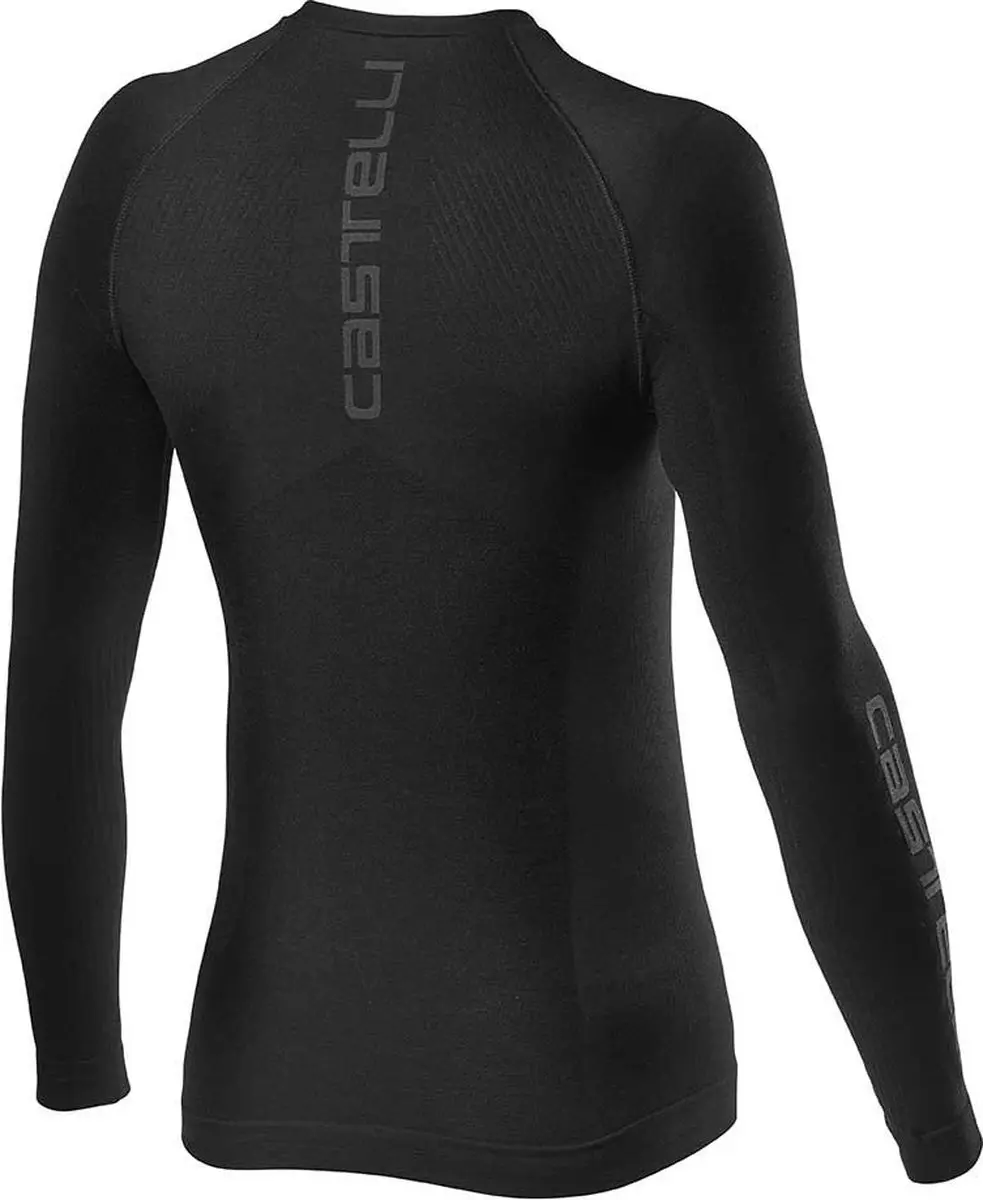Castelli Core Naadloos Ondershirt Lange Mouw Heren - Zwart - afbeelding 2 van 6