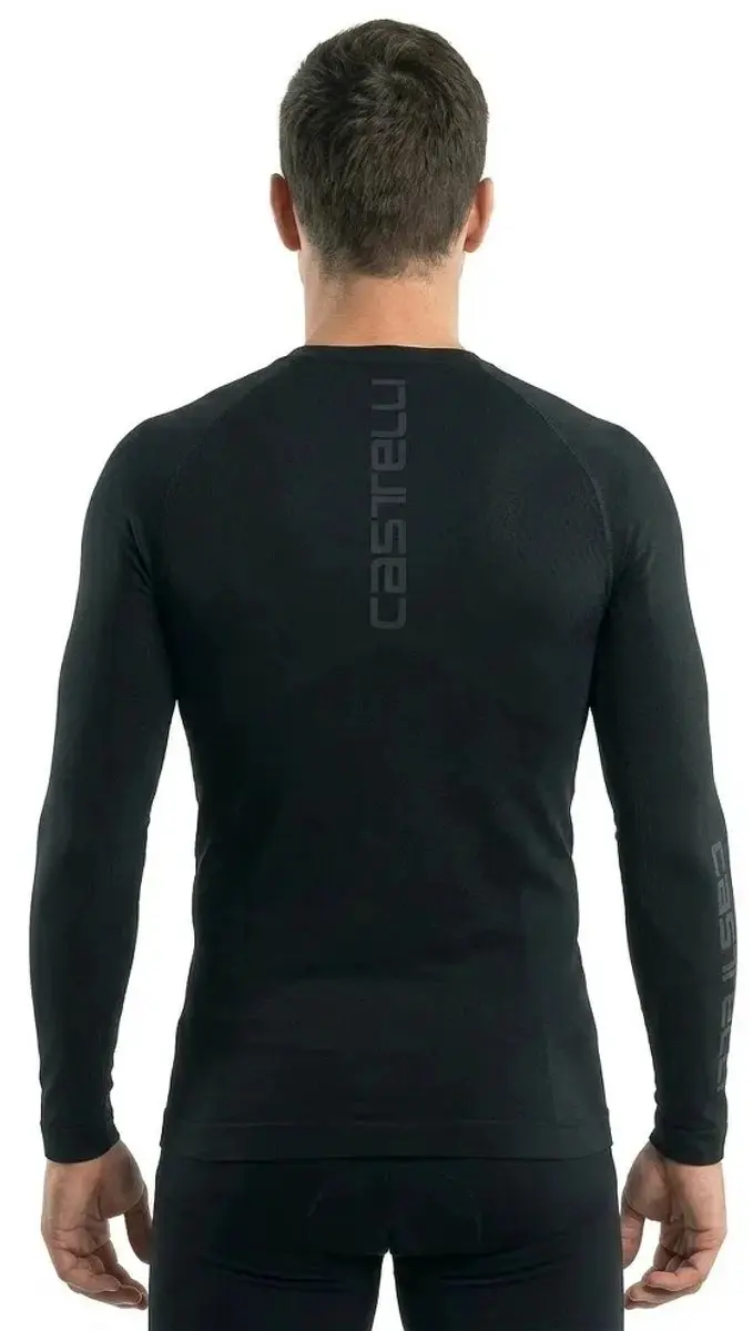 Castelli Core Naadloos Ondershirt Lange Mouw - Zwart XXL - afbeelding 6 van 6