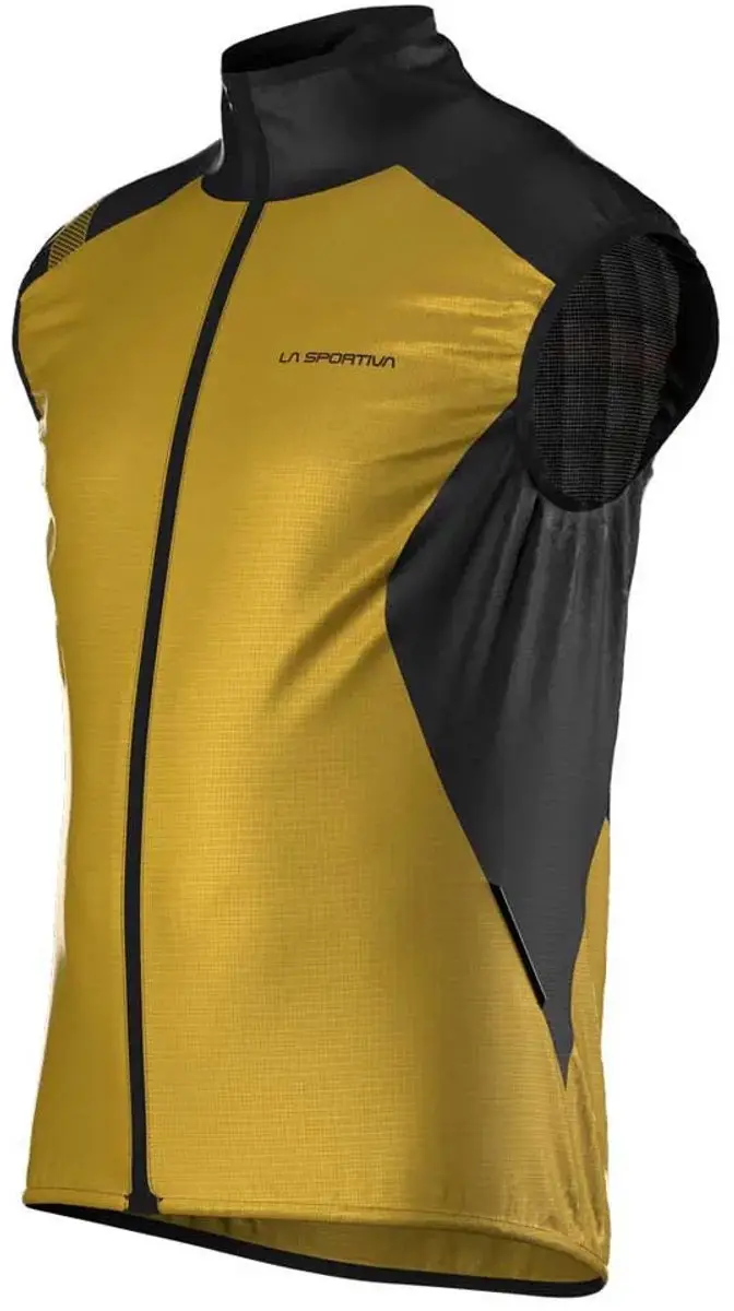 La Sportiva Blizzard Windbreaker Vest - Geel/Zwart - afbeelding 3 van 5