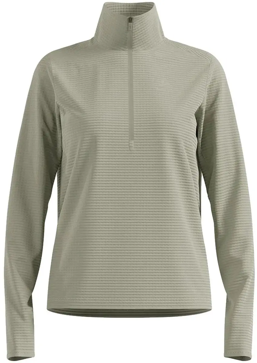 Odlo Essential Thermal Fleece Met Volledige Rits Groen S Vrouw - afbeelding 6 van 6