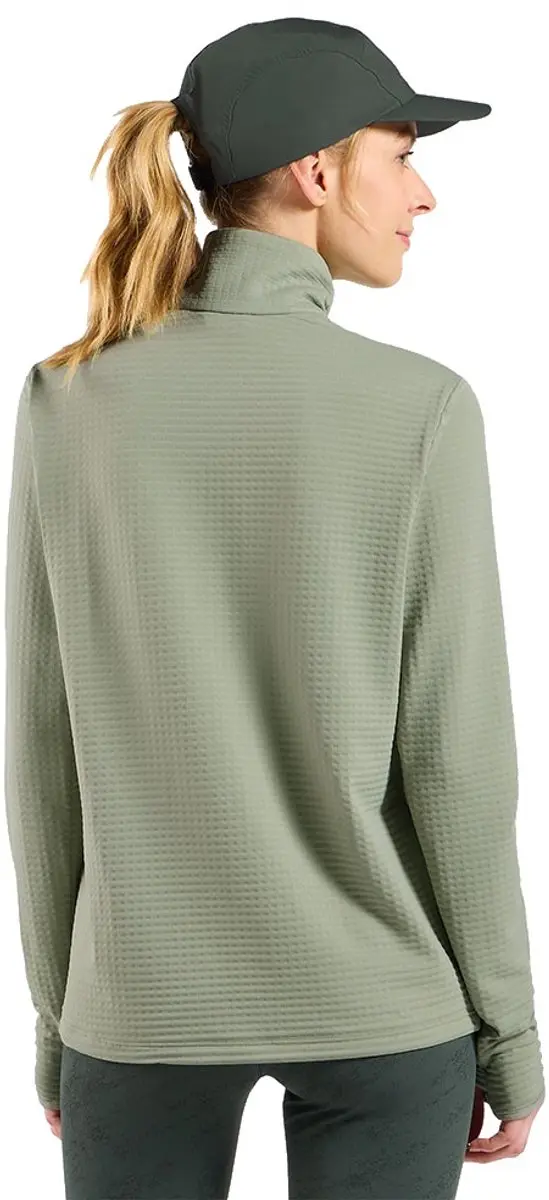 Odlo Essential Thermal Fleece Met Volledige Rits Groen XS Vrouw - afbeelding 2 van 6
