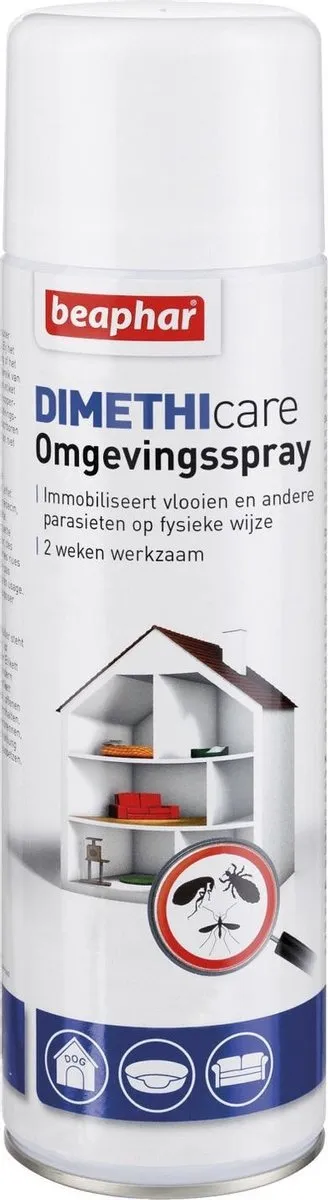 Beaphar Dimethicare Omgevingsspray 400ml - Anti vlooien/teken