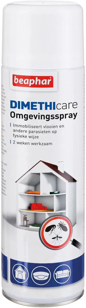 Beaphar Dimethicare Omgevingsspray 400ml - Anti vlooien/teken