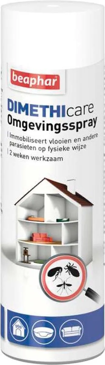 Beaphar Dimethicare Omgevingsspray 400ml - Anti vlooien/teken - afbeelding 6 van 6