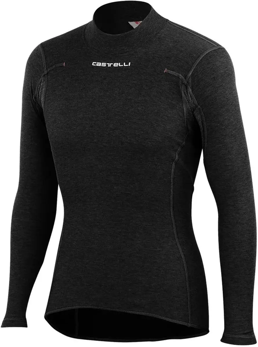 Castelli Flanders Warm Fietsonderhemd - Zwart - S - afbeelding 6 van 6