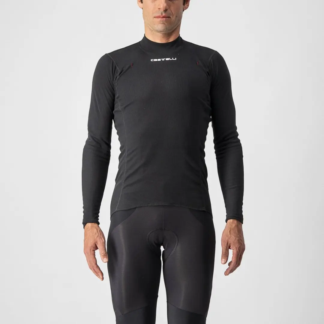 Castelli Flanders Warm Fietsonderhemd - Zwart - S - afbeelding 5 van 6