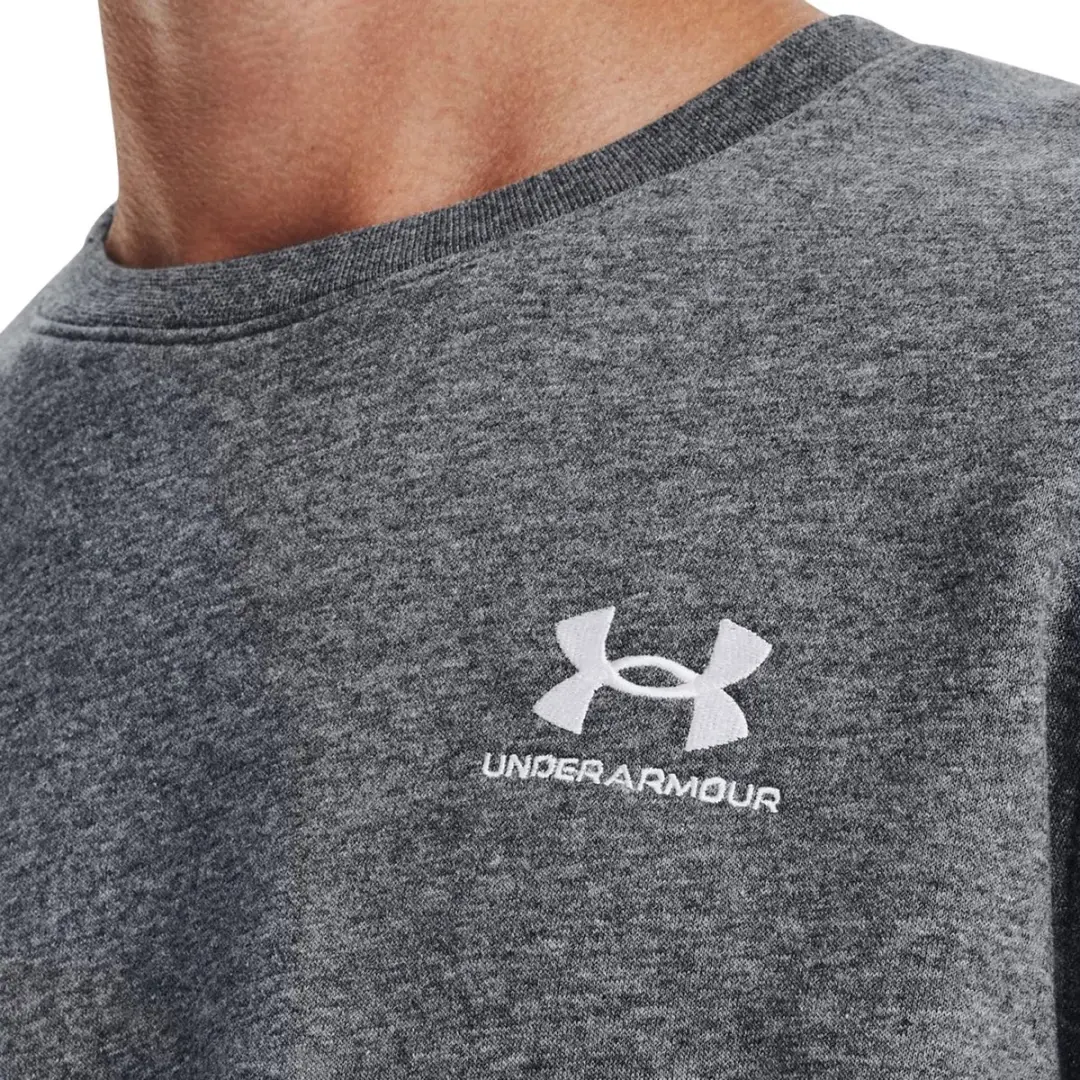 Under Armour Essential Fleece Sweatshirt Heren - Grijs - S - afbeelding 2 van 6