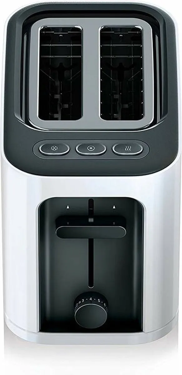 Braun HT3000WH Broodrooster 1000W - 2 Sneden - Rood