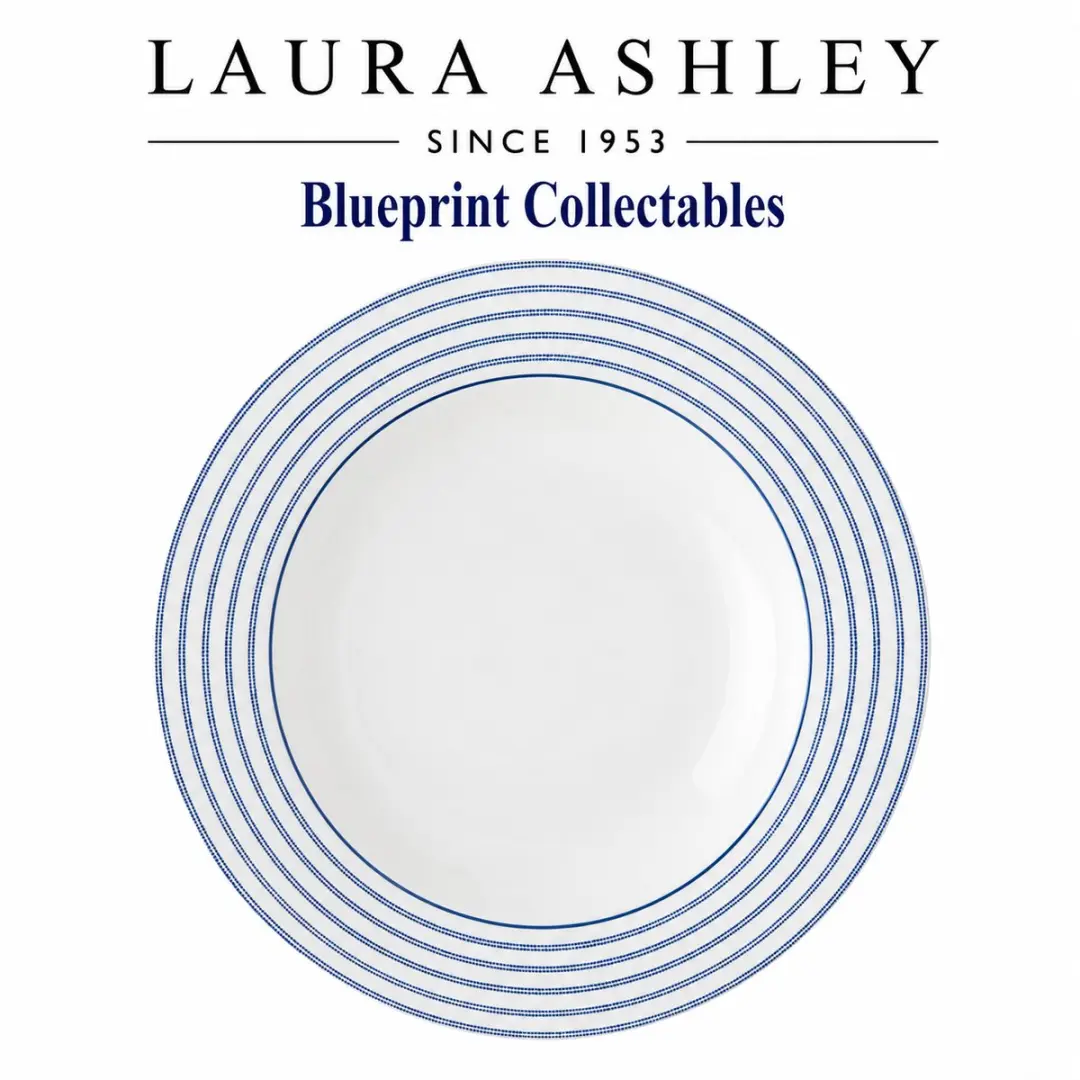 Laura Ashley Blueprint Diep Bord Ø22cm
