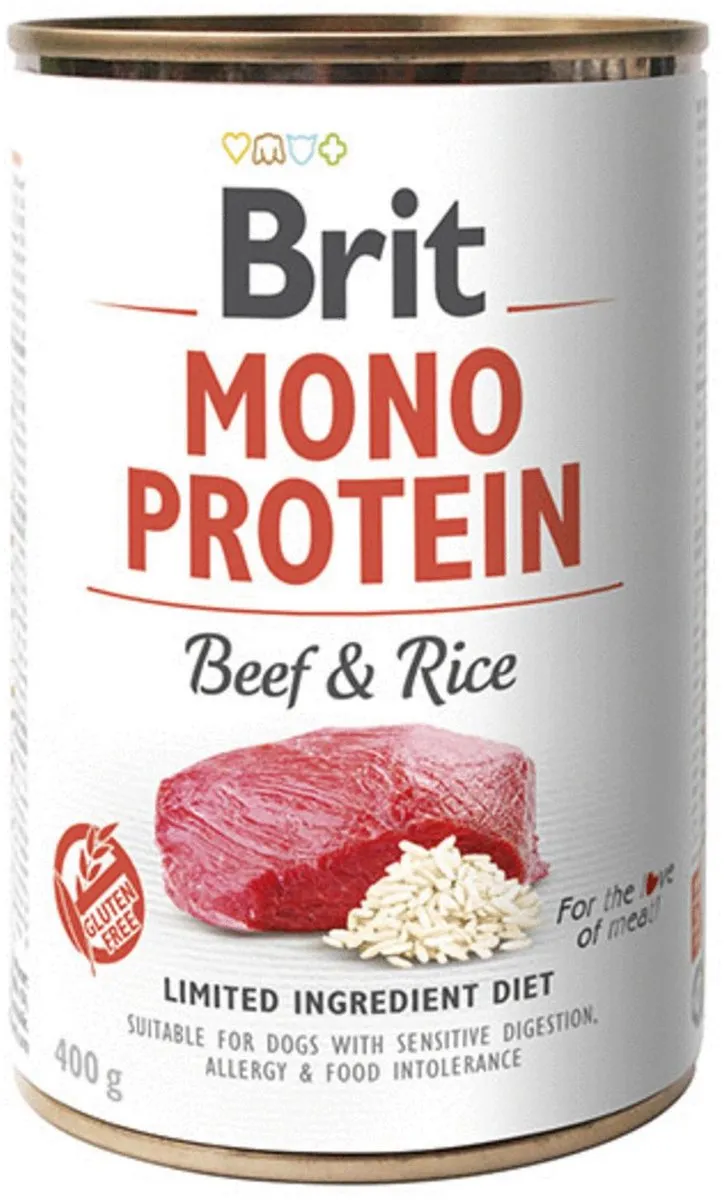 Brit Blik Care Mono Protein Hondenvoer 400g
