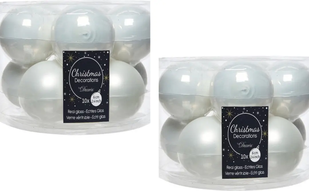 Decoris Kerstballen set