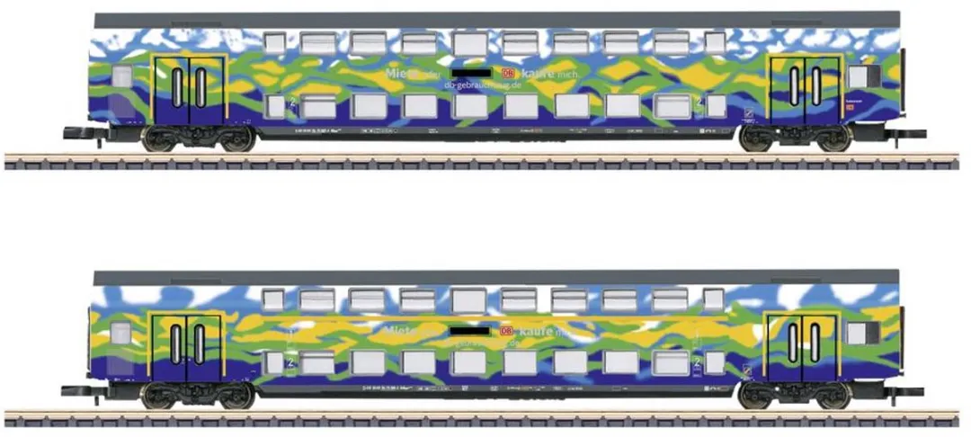 Märklin 87306 Touristik Dubbeldekswagenset - Z Schaal