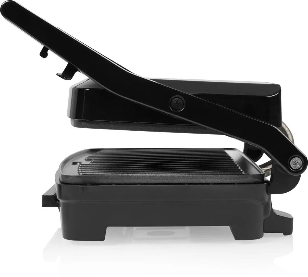 Princess Contactgrill Compact 01.117501.01.001 - 750W - 23x15cm - Zwart/RVS