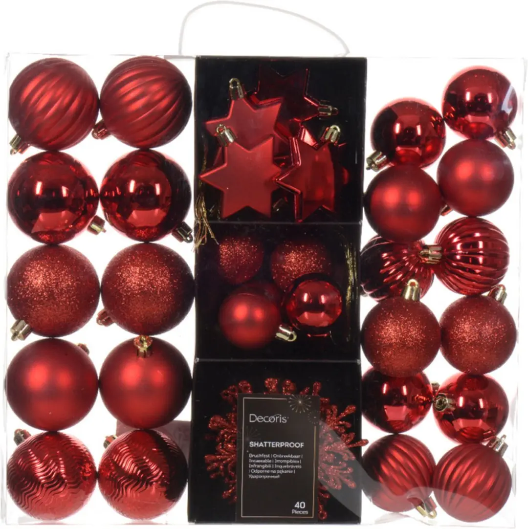 Decoris kerstballen en kerstornamenten