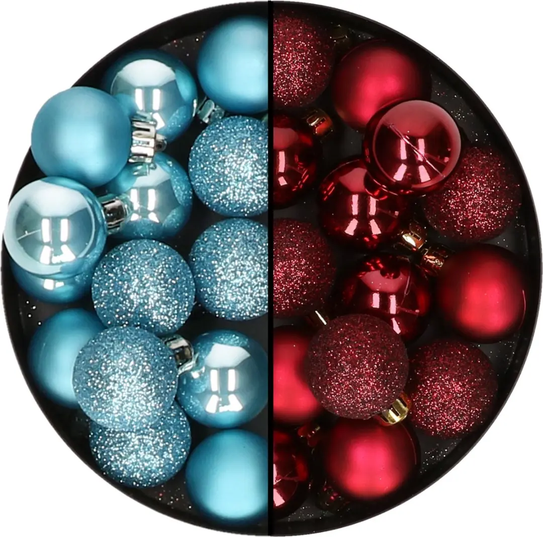 Decoris kleine kerstballen