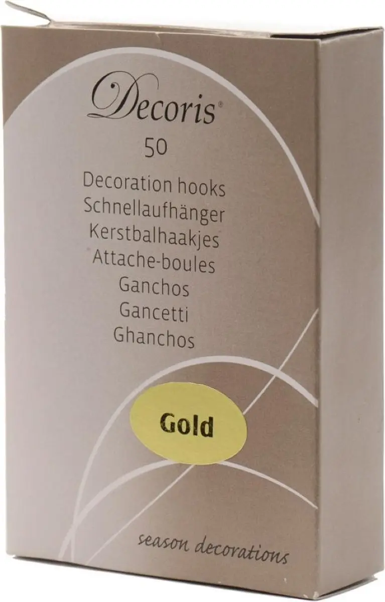 Decoris Kerstbalhaakjes