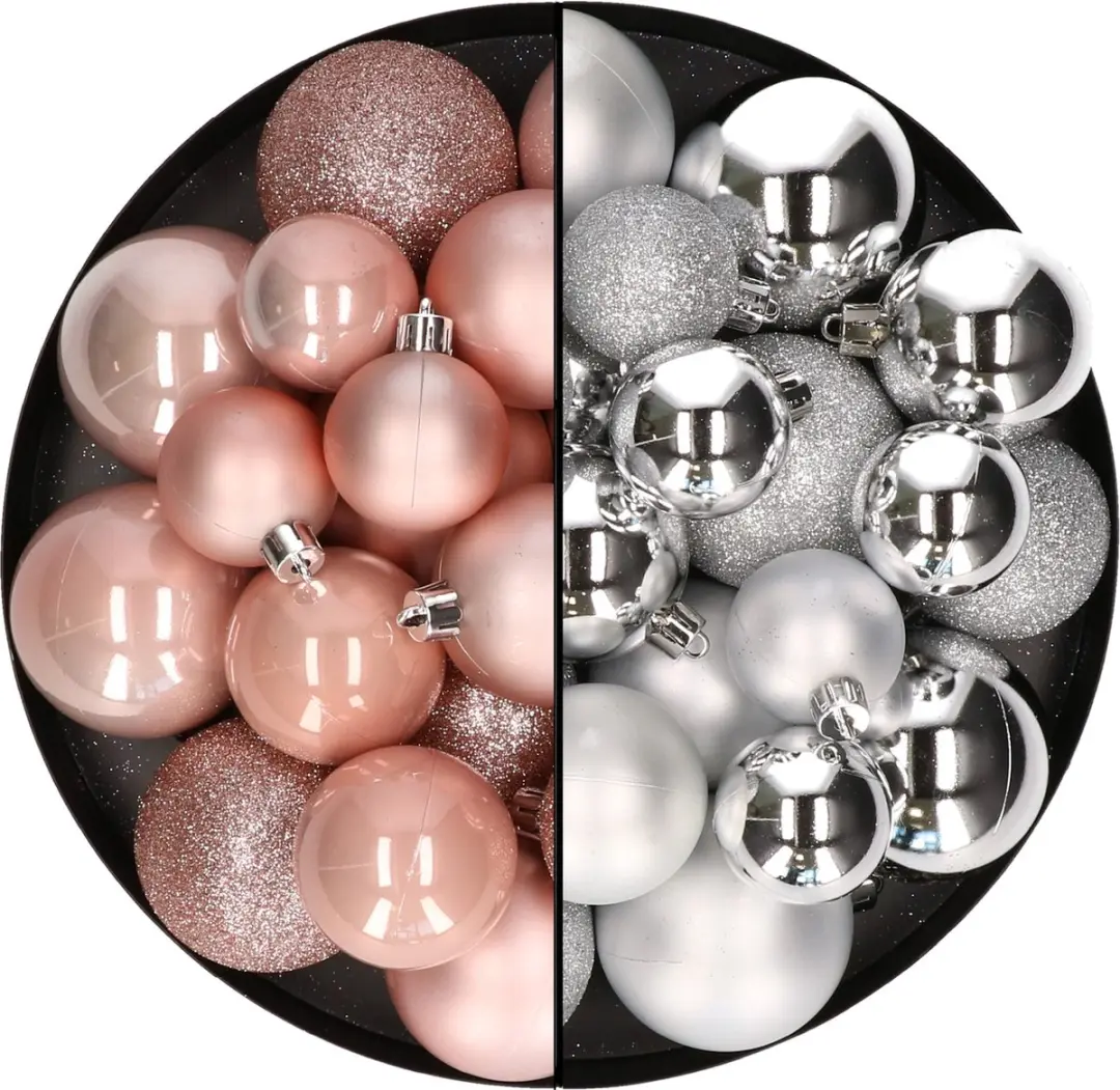 Kerstballen 60x stuks