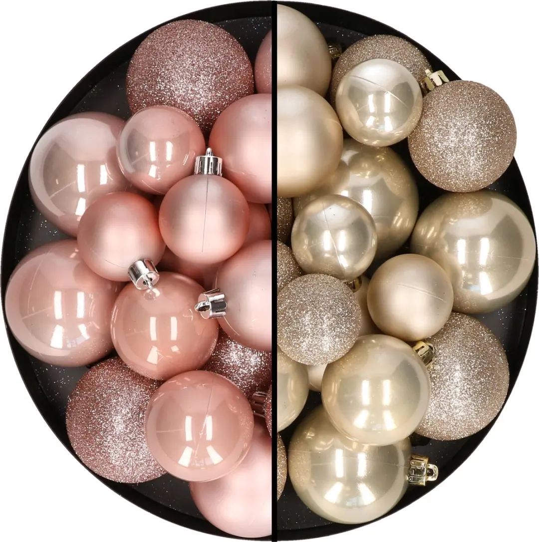 Kerstballen 60x stuks
