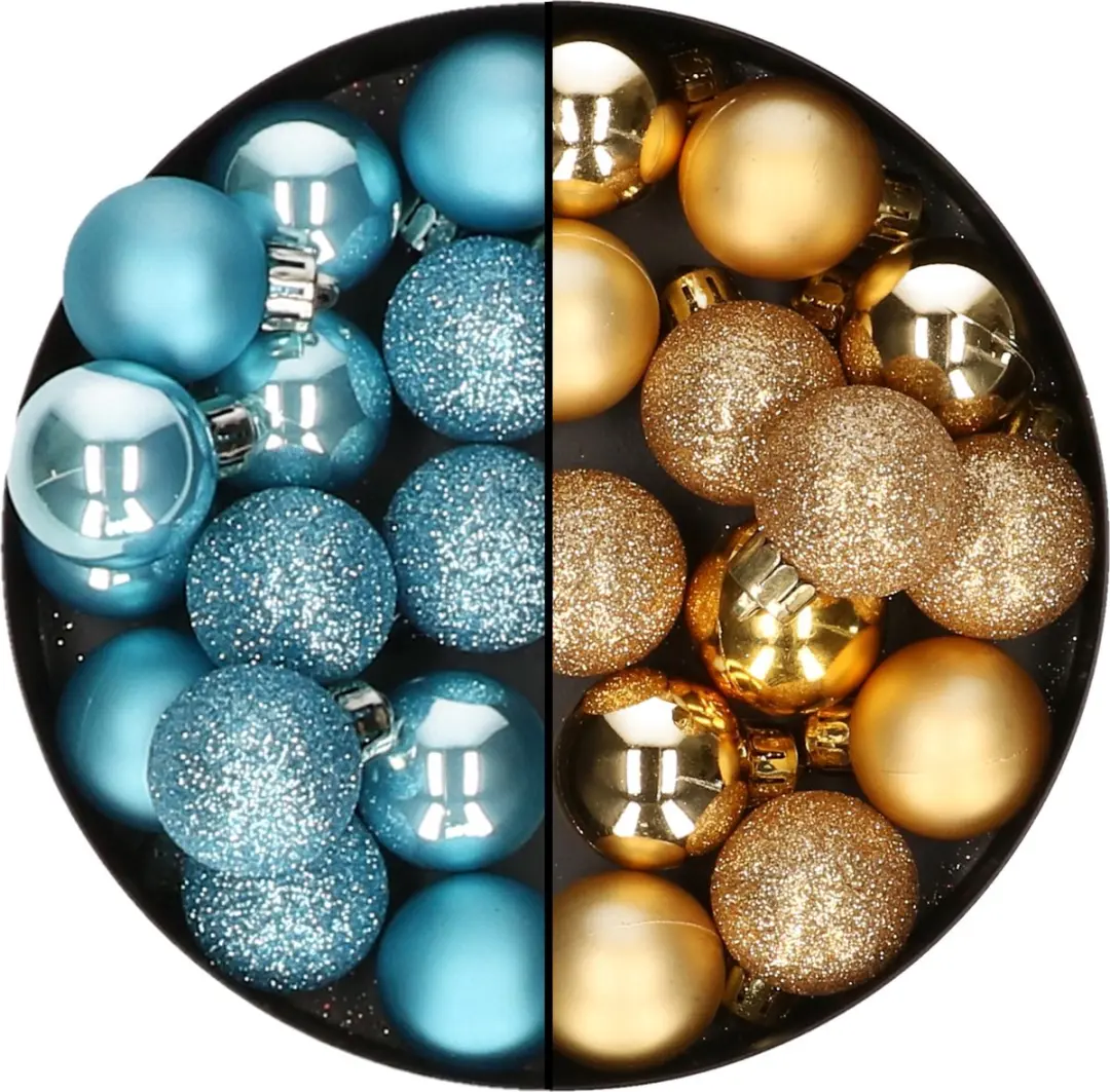 Decoris kleine kerstballen