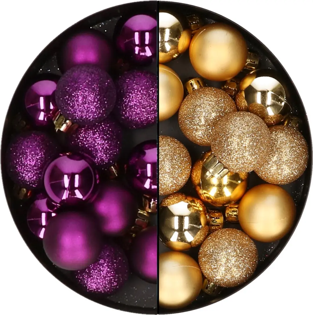 Decoris kleine kerstballen