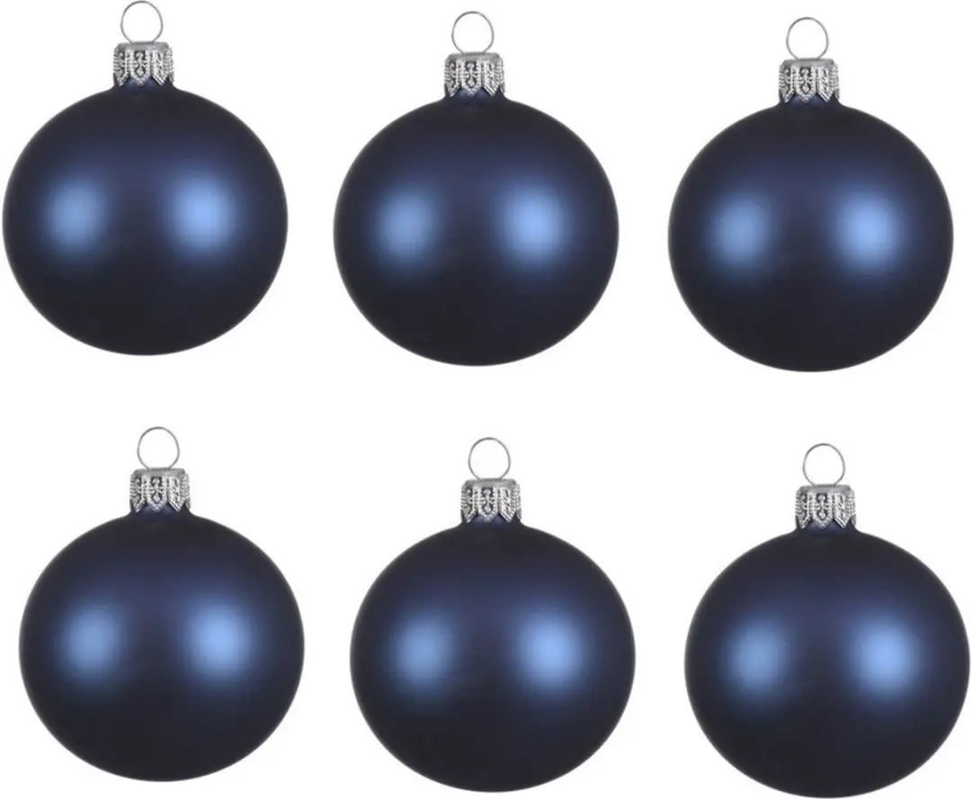 Decoris Christmas Night Blue Glass