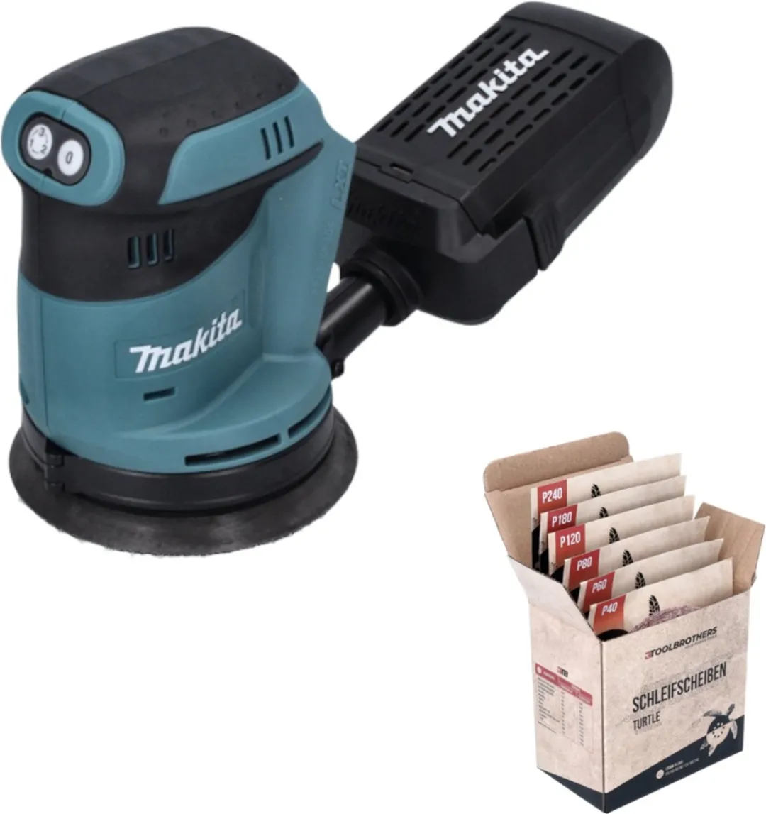Toolbrothers Makita DBO180Z Excentrische Schuurmachine 125mm - zonder accu - afbeelding 6 van 6