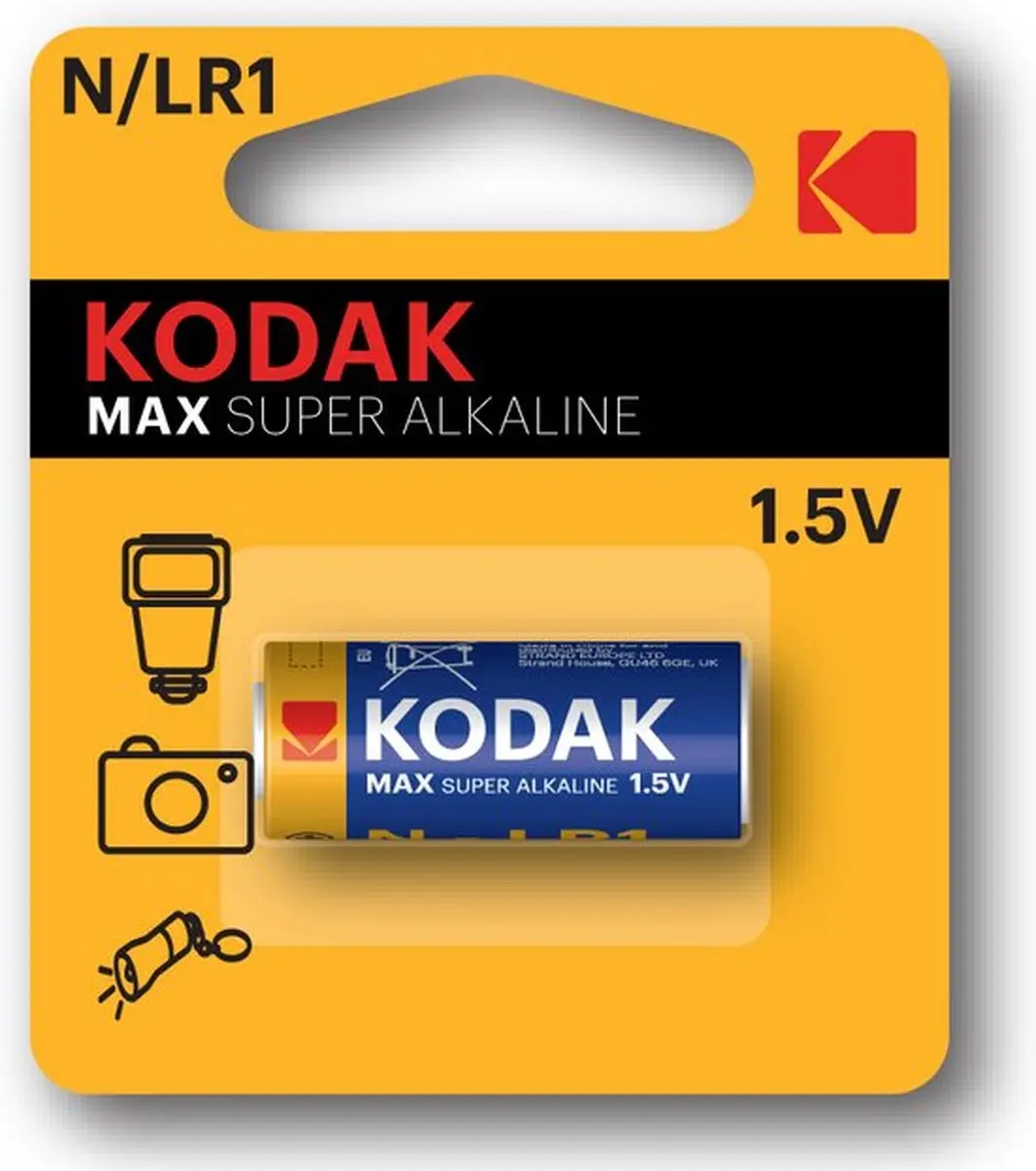 Kodak MAX LR1 N Alkaline Batterij