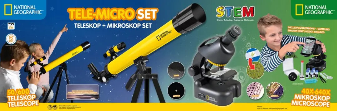 National Geographic Telescoop en Microscoopset - 50mm - afbeelding 4 van 6