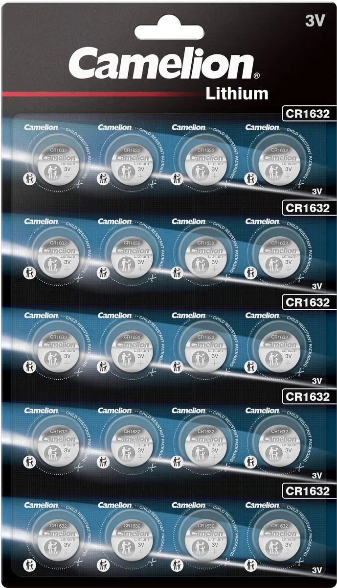 Camelion Lithium CR1632 3V blister 20