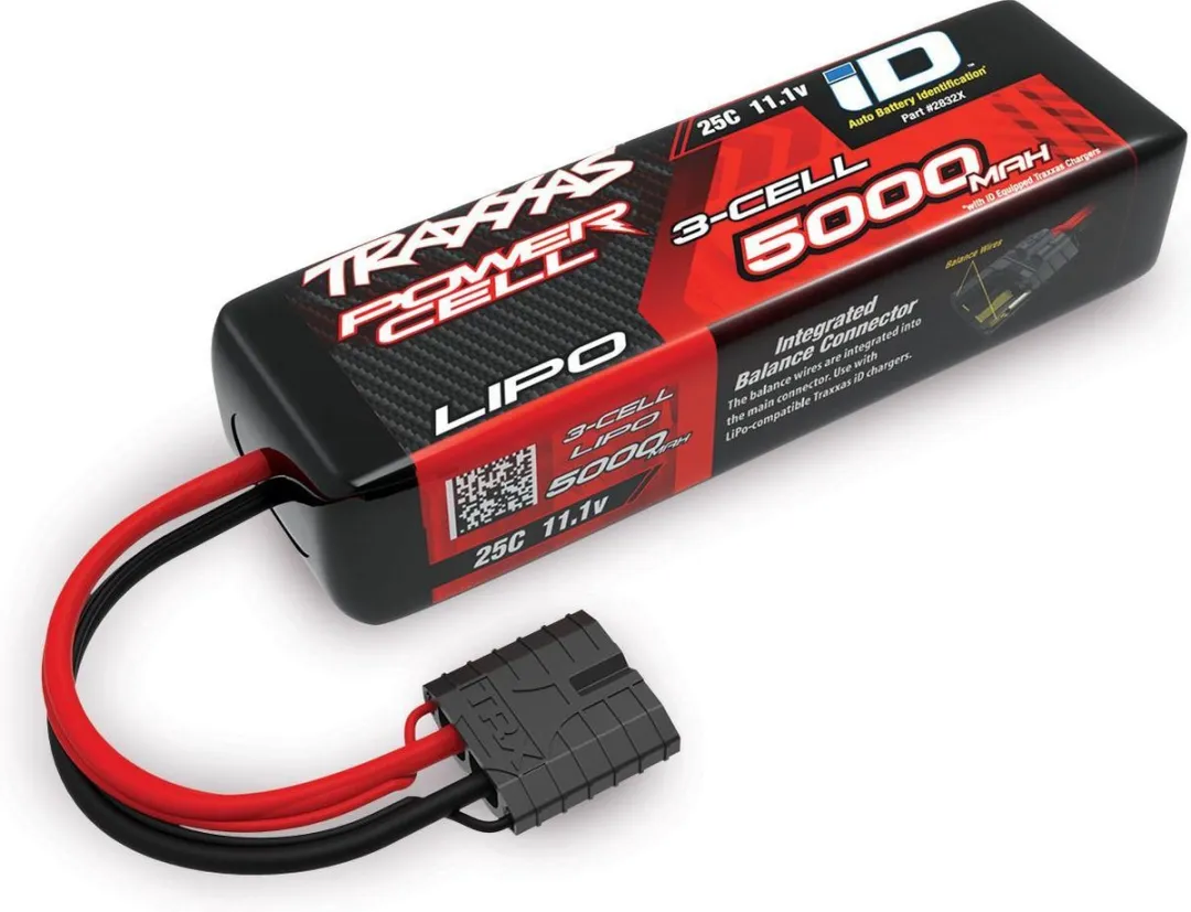 Traxxas LiPo Accupack 11.1V 5000mAh 3S 25C Softcase