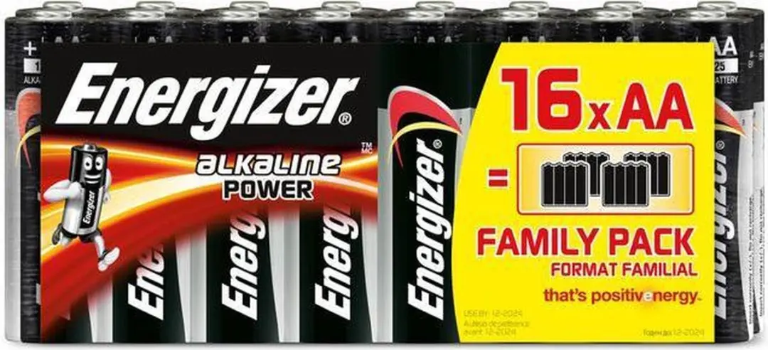 Energizer Alkaline Power AA Batterij 1,5V - 16 stuks - afbeelding 5 van 6