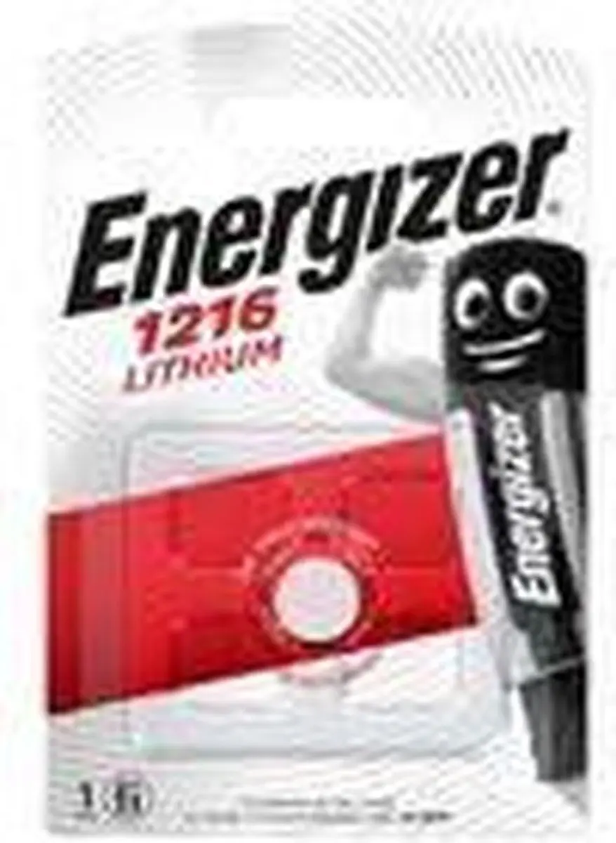 Energizer CR1216 Lithium Knoopcel Batterij - 3V - afbeelding 5 van 5
