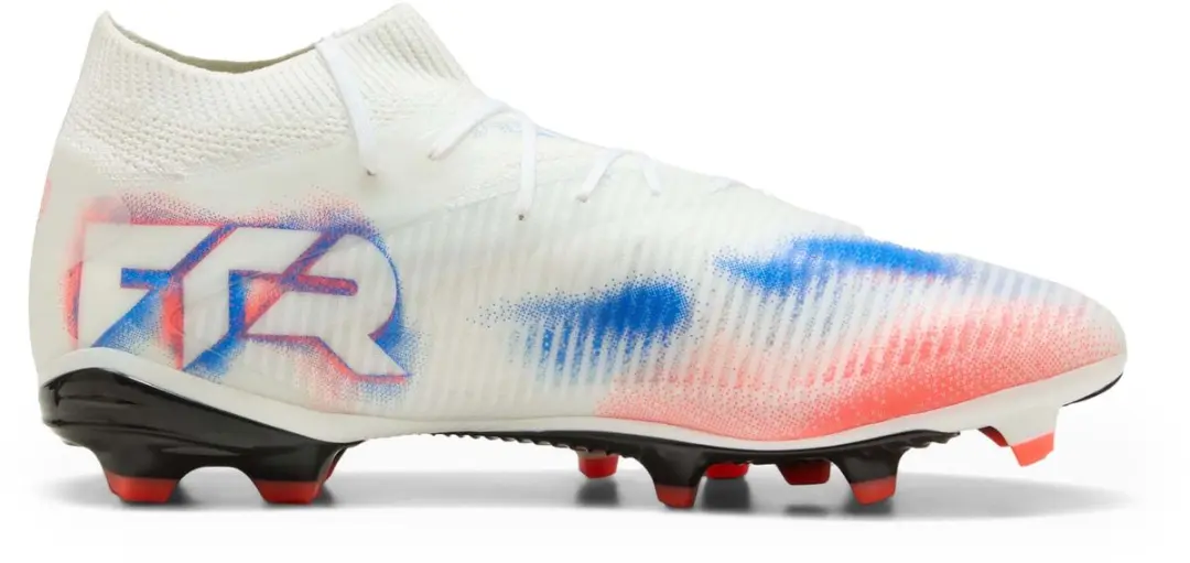 PUMA Future 8 Pro FG/AG Voetbalschoenen - 46 - Wit/Zwart - afbeelding 2 van 6