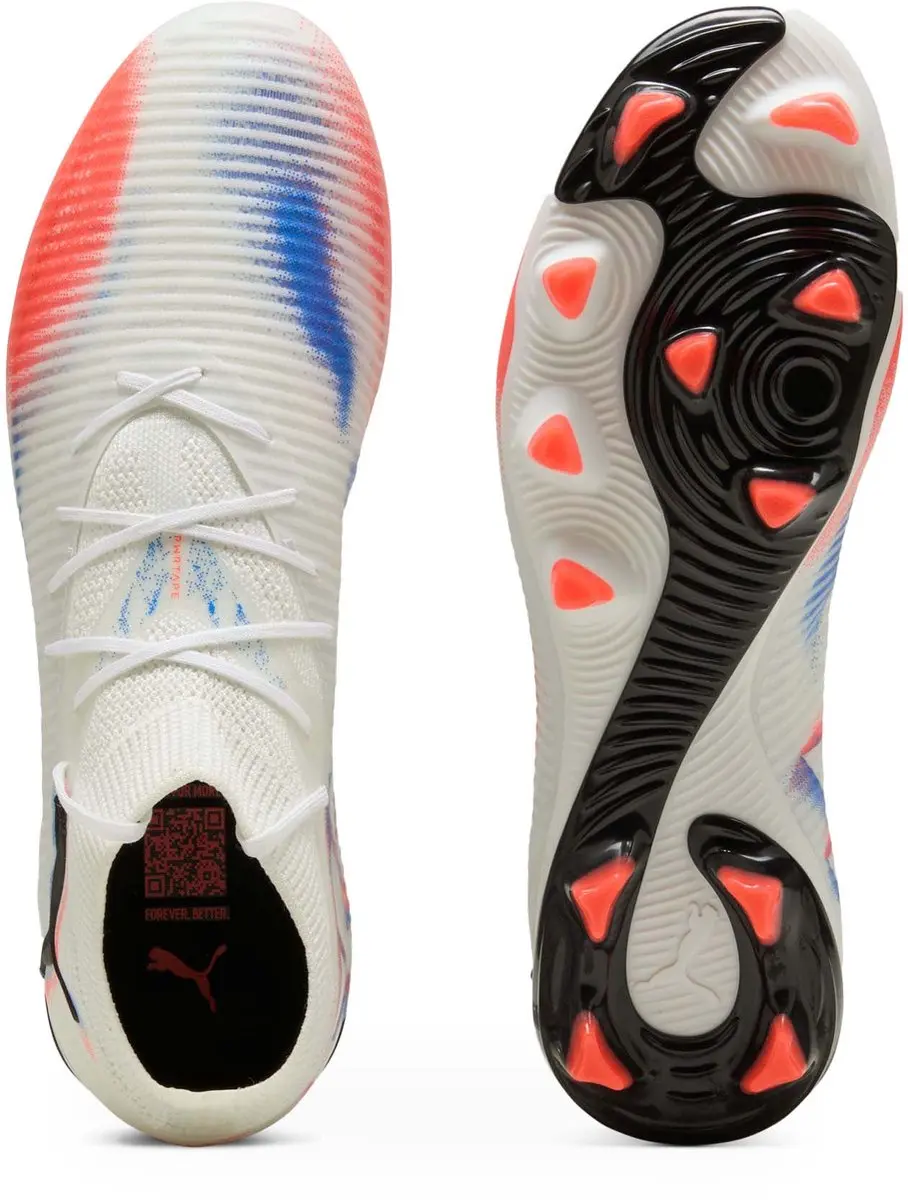 PUMA Future 8 Pro FG/AG Voetbalschoenen - 46 - Wit/Zwart - afbeelding 3 van 6