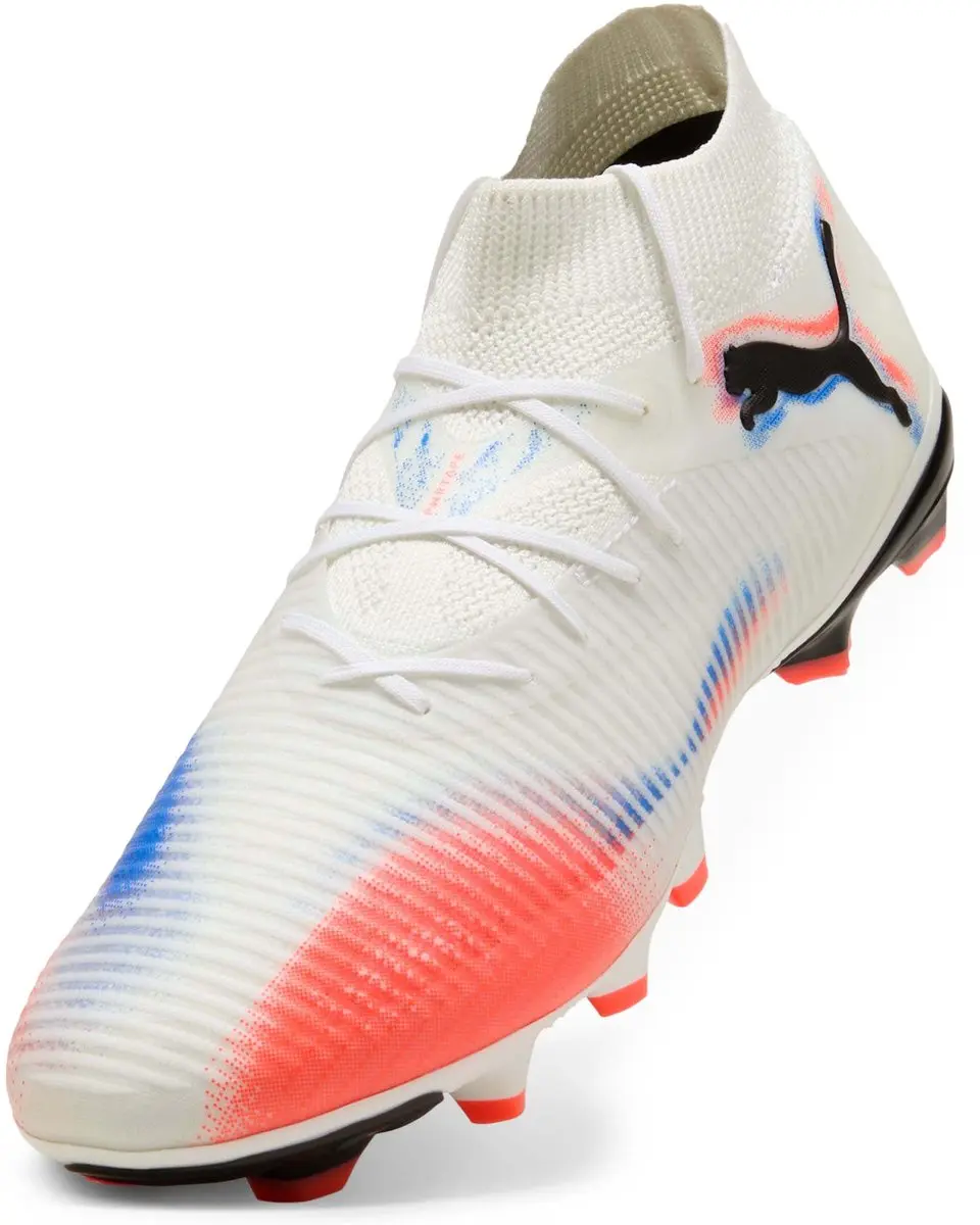 PUMA Future 8 Pro FG/AG Voetbalschoenen - 46 - Wit/Zwart - afbeelding 4 van 6