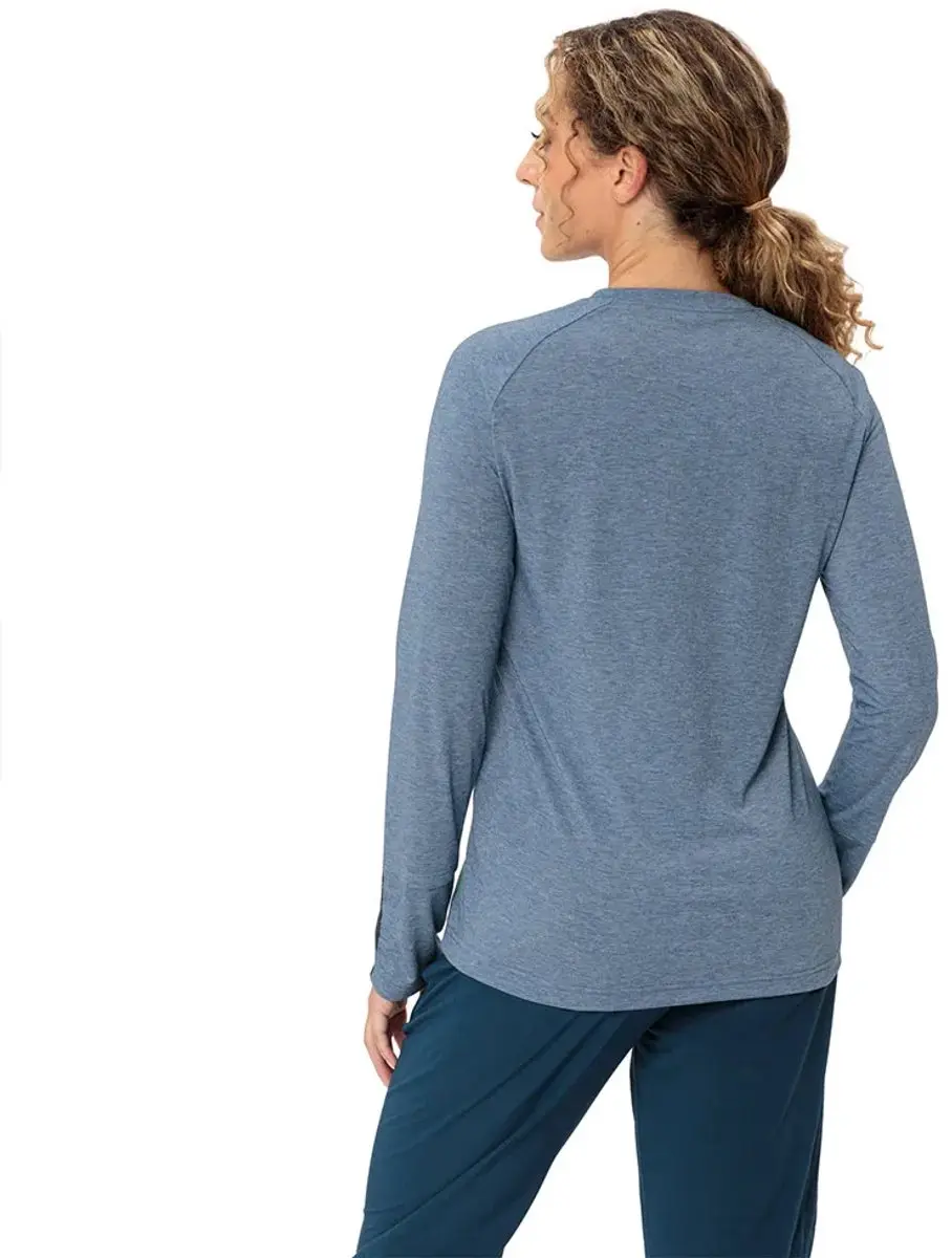 VAUDE Skomer III T-shirt Lange Mouwen - Shore Blue - 36 - afbeelding 5 van 6