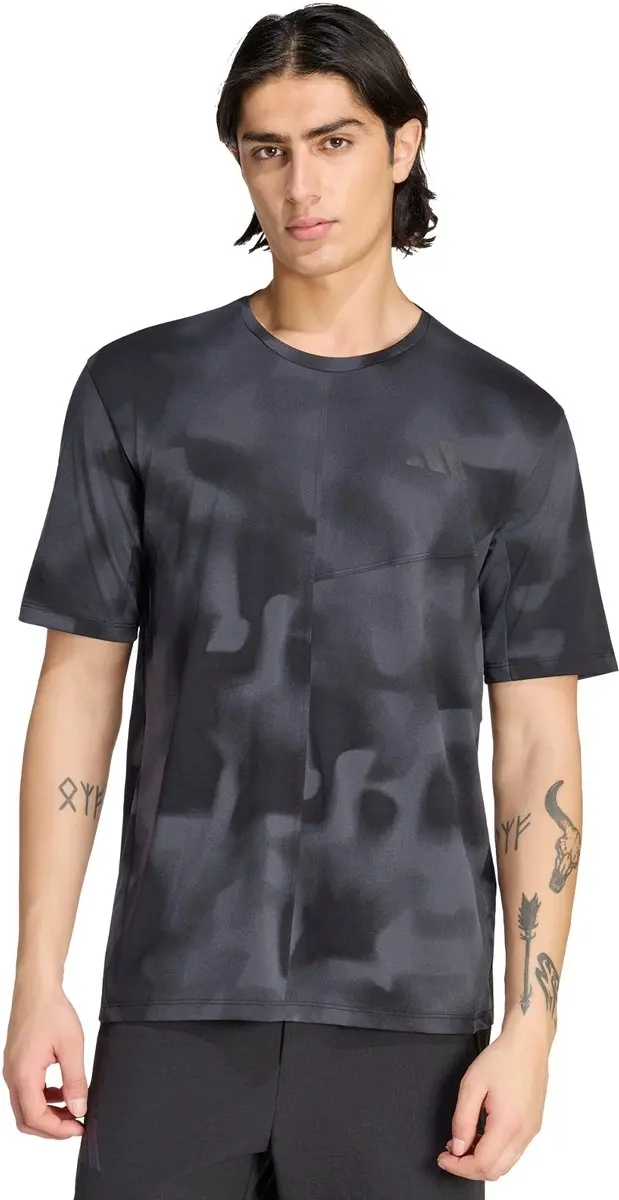 adidas Terrex Multi Climacool Bedrukt T-Shirt - Zwart - S