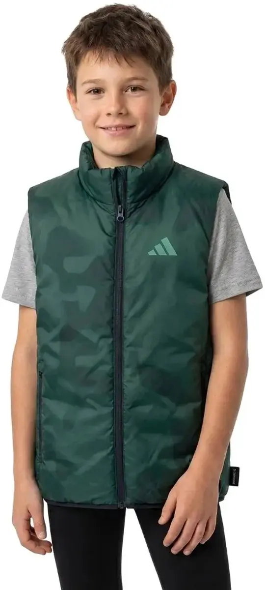 adidas Terrex Multi AOP Insulated Kindervest - Collegiate Green