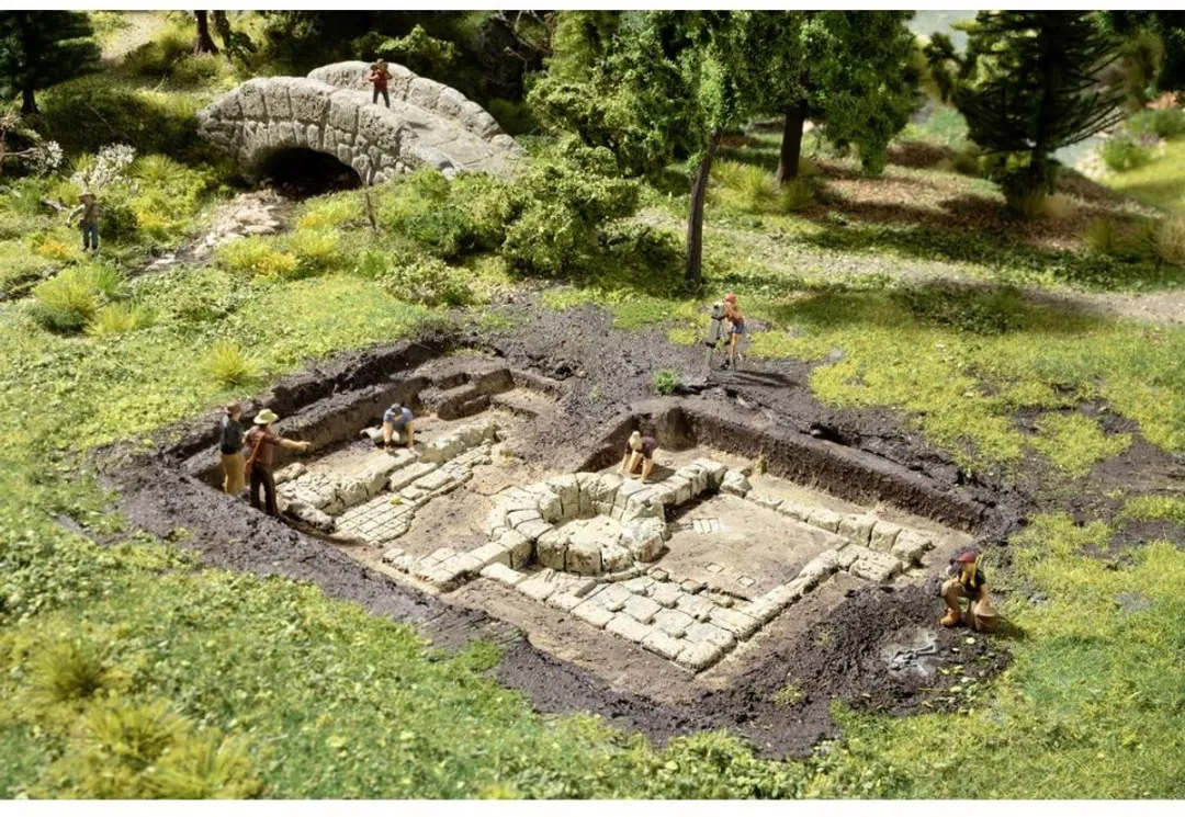 NOCH 58615 Romeins Badhuis Modelbouwdecoratie