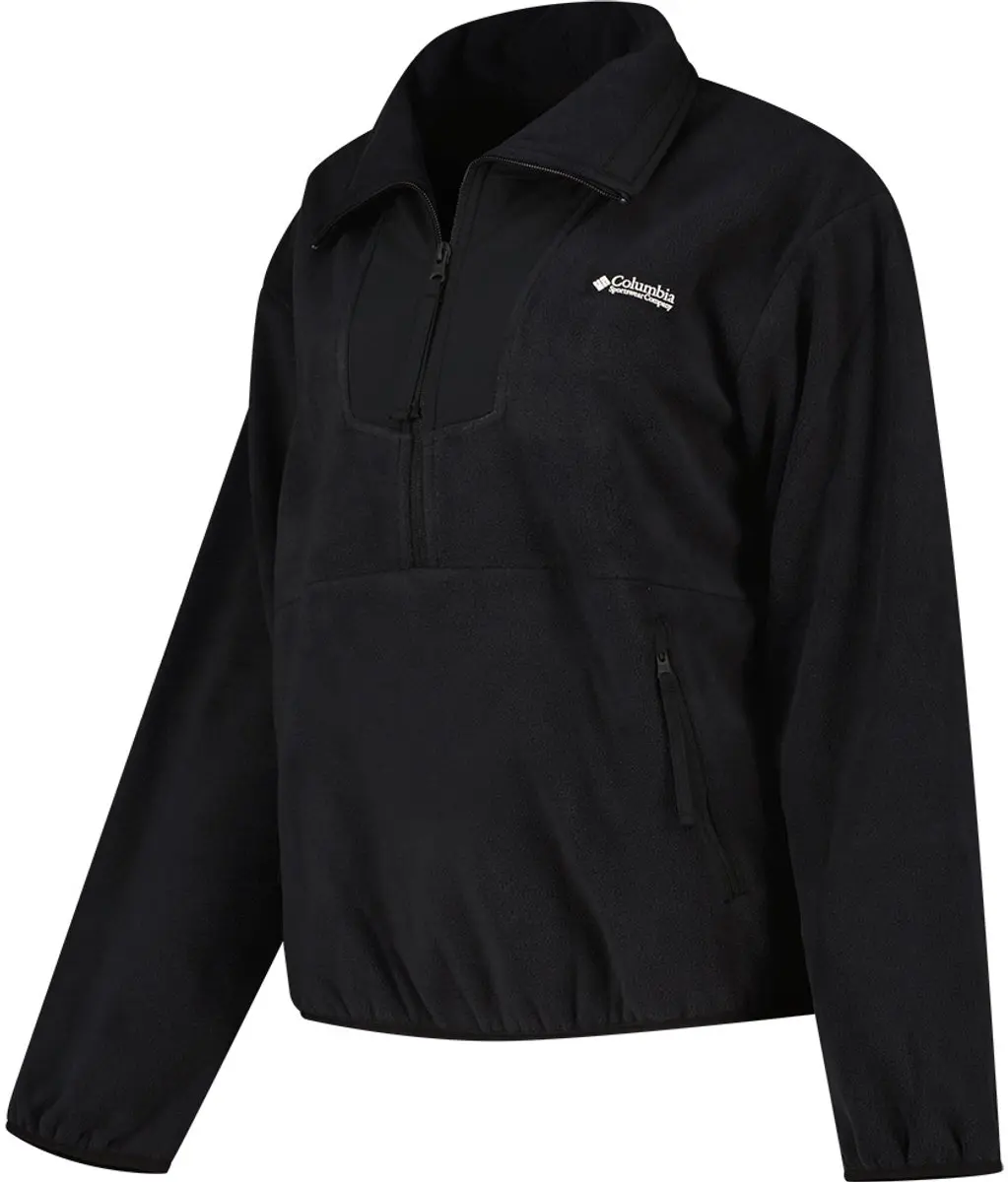 Columbia Sequoia Grove Half Zip Fleece Dames - Zwart - afbeelding 3 van 6