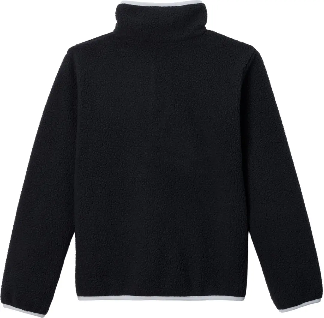 Columbia Helvetia II Half Snap Fleece Jongens - Zwart - afbeelding 2 van 4