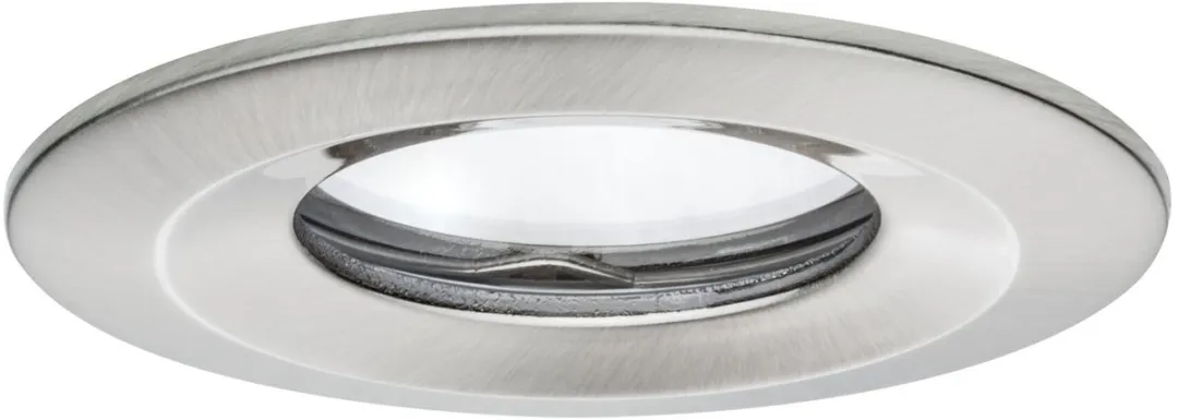 Paulmann Nova Plus Coin LED-inbouwlamp 6W 470lm 2700K - Staal geborsteld