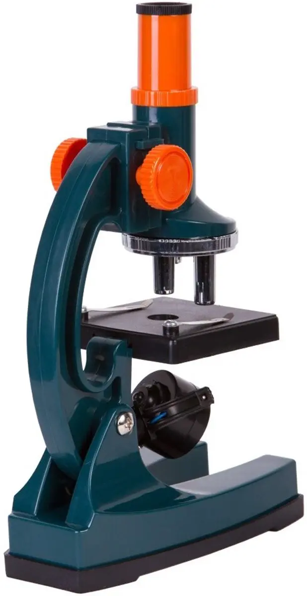 Levenhuk LabZZ M2 69740 Microscoop - Groen/Oranje - afbeelding 3 van 6