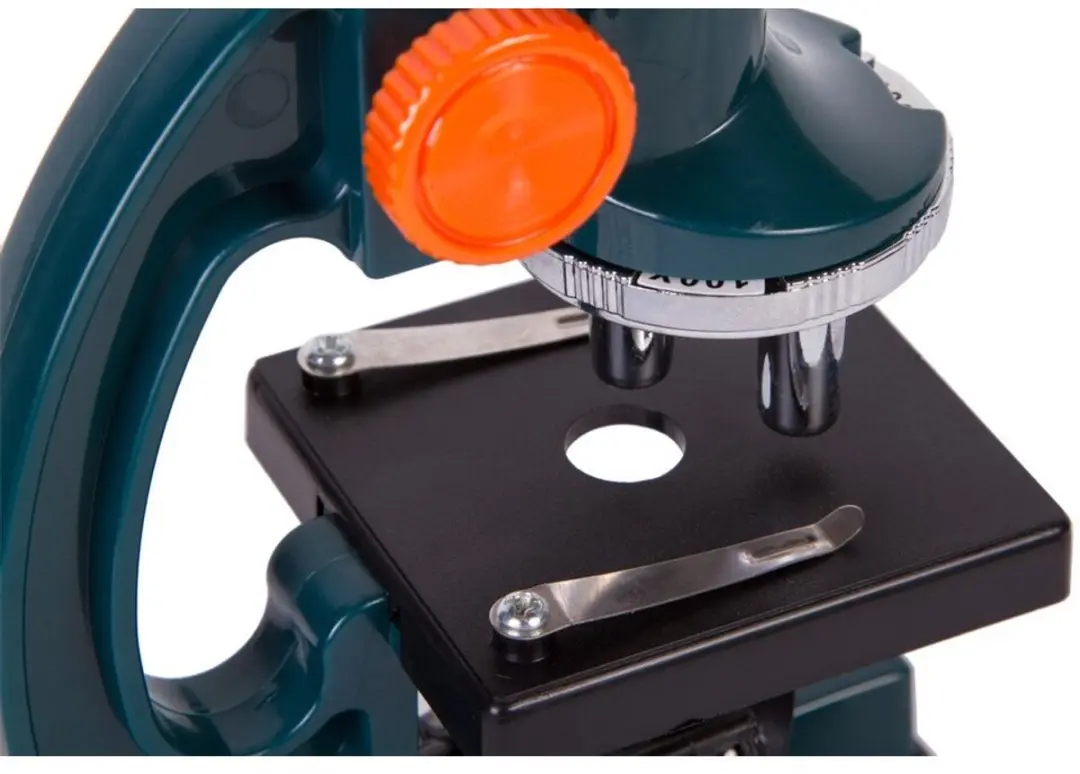 Levenhuk LabZZ M2 69740 Microscoop - Groen/Oranje - afbeelding 2 van 6