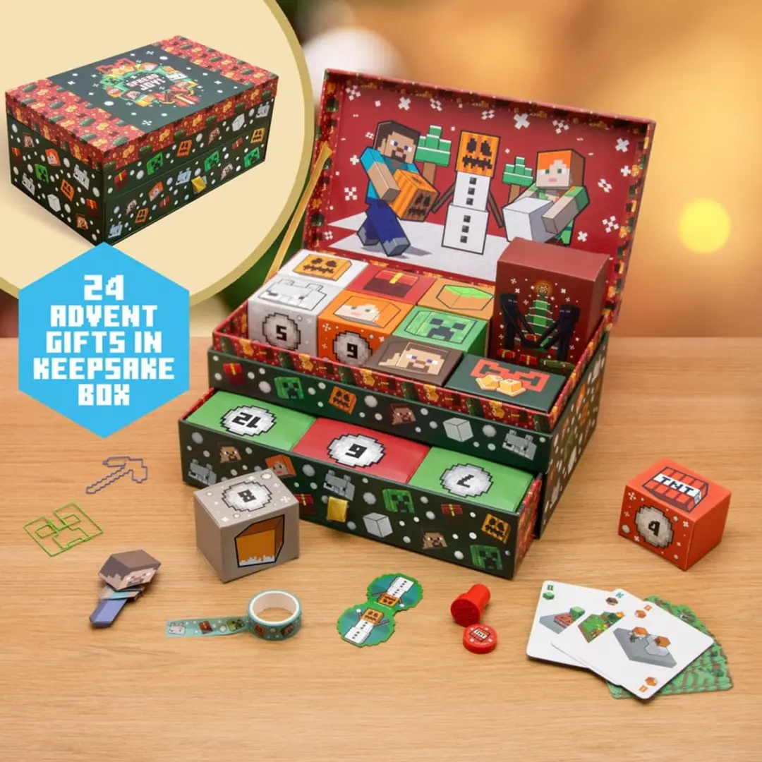 Paladone Minecraft Keepsake Adventkalender - afbeelding 3 van 5